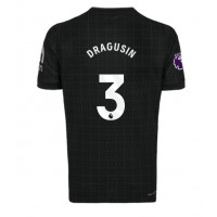 Tottenham Hotspur Radu Dragusin #3 Vonkajší futbalový dres 2025-26 Krátky Rukáv
